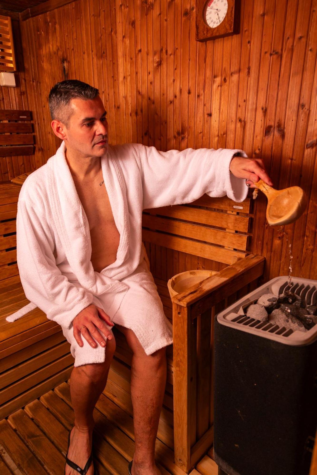 하얏트 리젠시 테살로니키 외부 사진 Sauna bathing